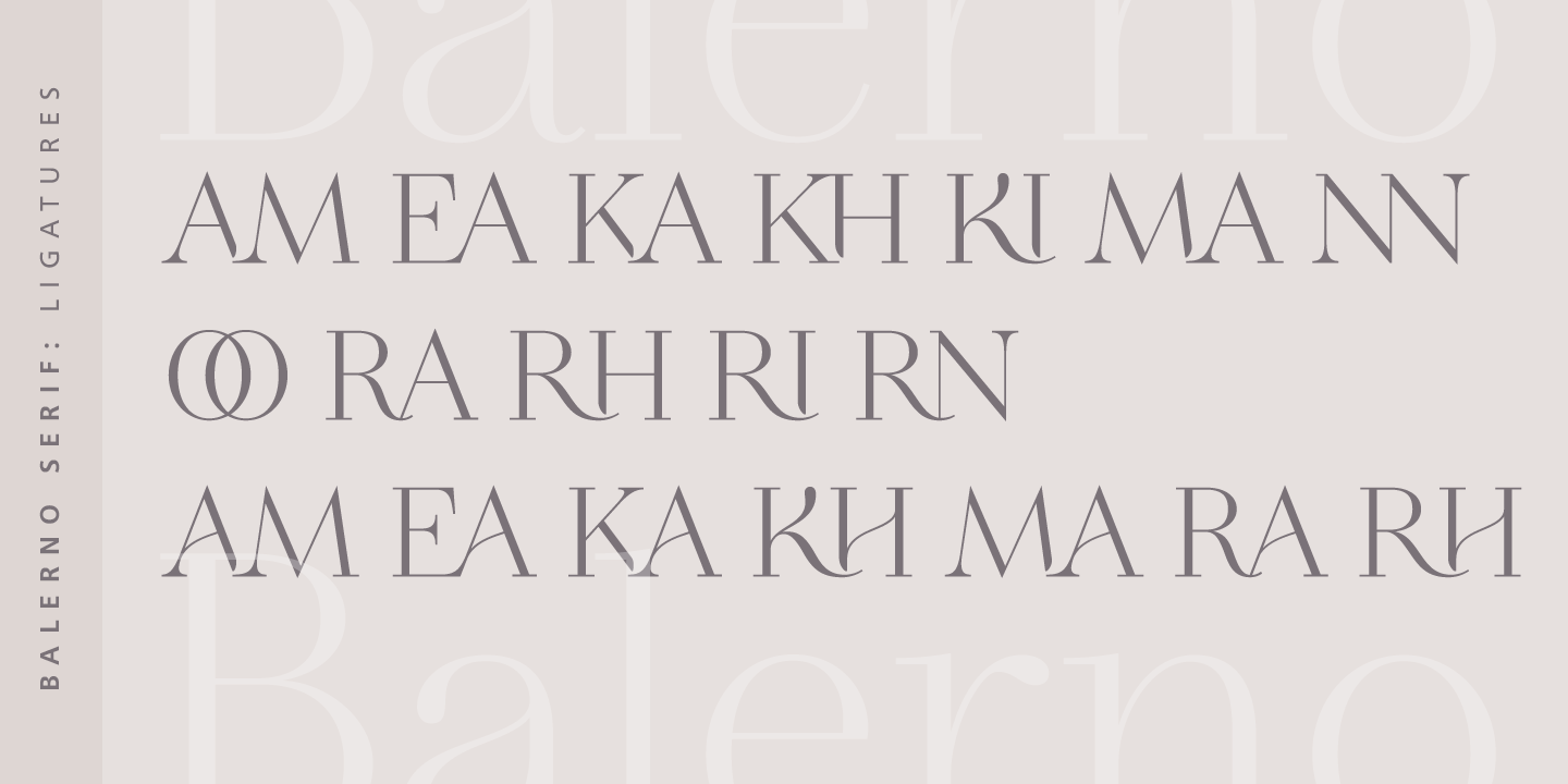 Пример шрифта Balerno Serif Bold